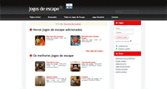 Desktop Screenshot of jogosdefuga.com.br