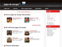 Tablet Screenshot of jogosdefuga.com.br
